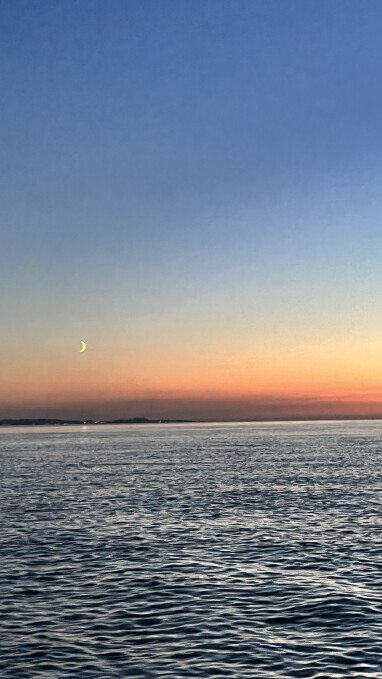 Sonnenuntergang über der Ostsee