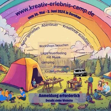 Kreativ-Erlebnis-Camp! Es sind noch Plätze frei! 