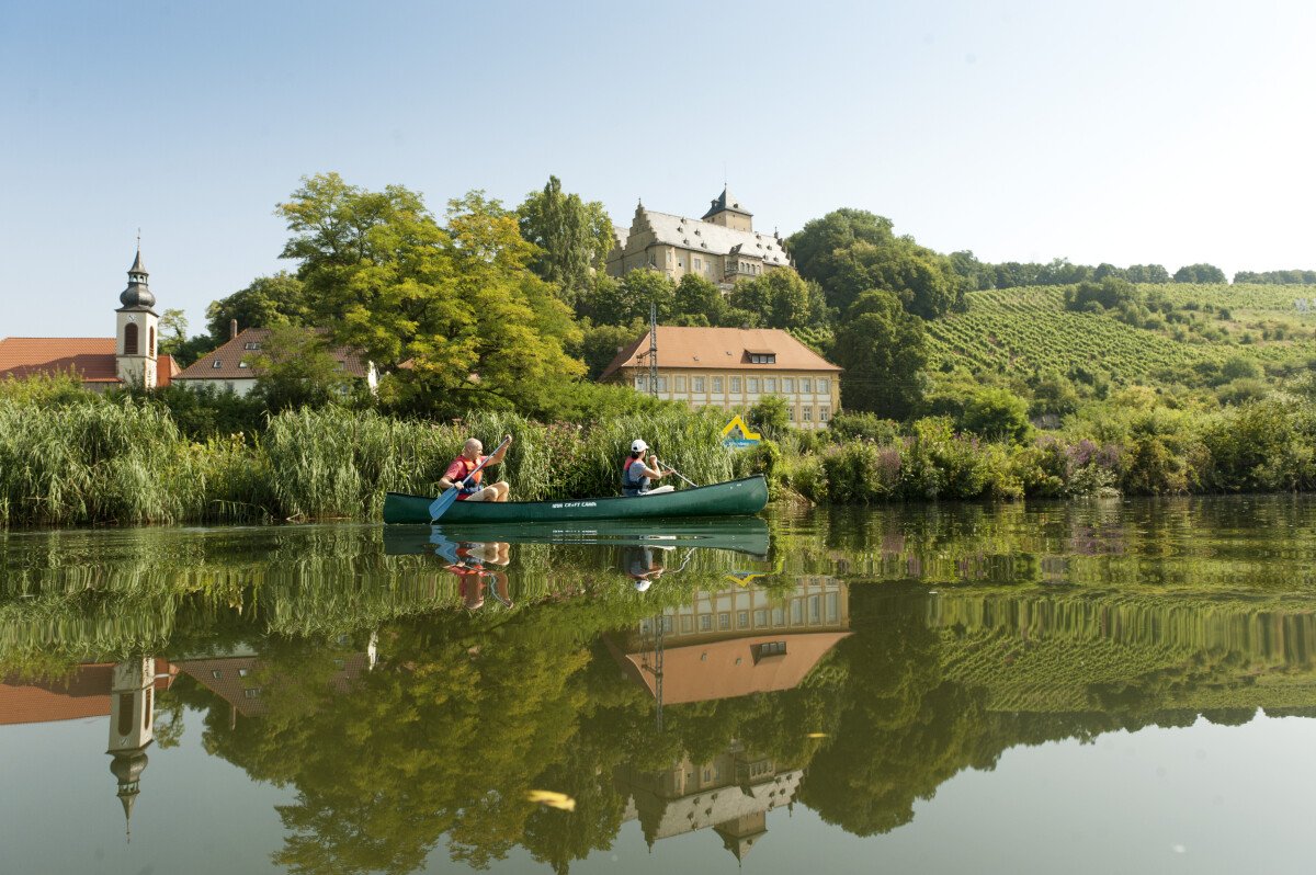 Kanufahren am Schloss Mainberg - Foto A. Hub-TISW 360.jpg