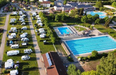 Unser Campingpark von oben