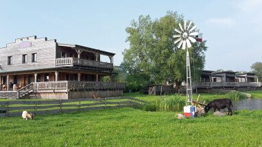 Blick über die Ranch