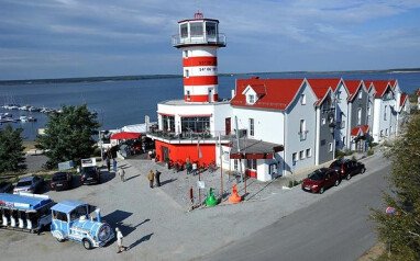 Leuchtturm am Geierswalder See mit Gastronomie ( ca 20km) ent