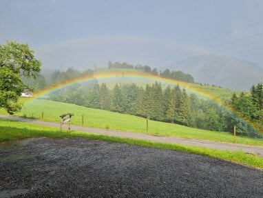 Nach Regen kommt Sonnenschein