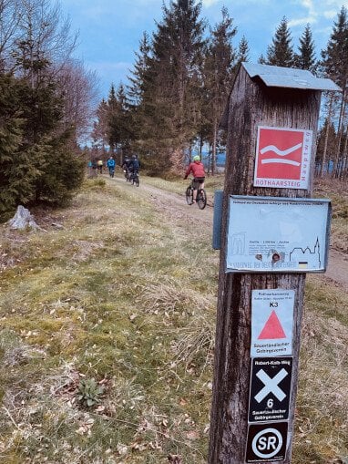 Wandern und Biken am Rothaarsteig