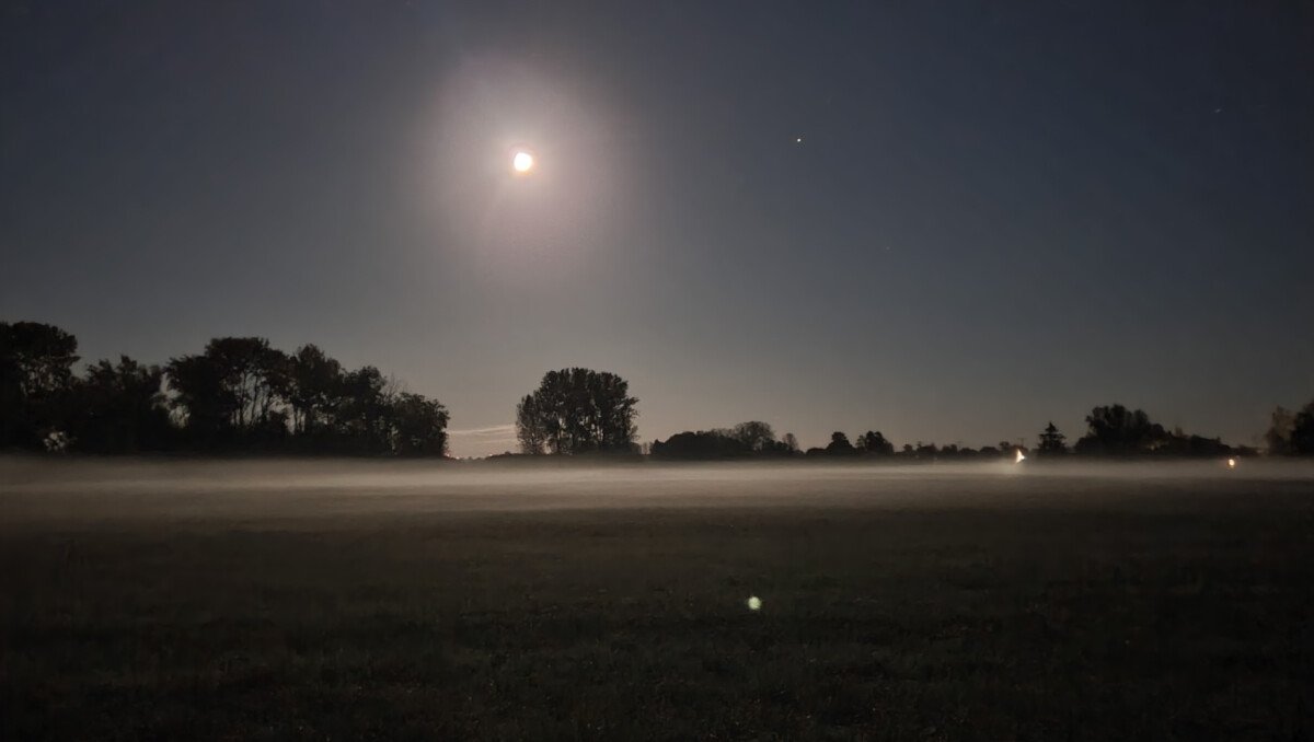 Panorama Annenhof bei Nacht