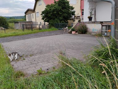 Stellplatz von Westen aus
