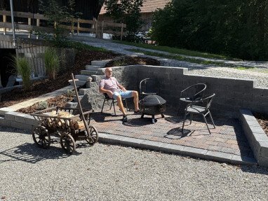Grill und Lagerfeuerplatz / Holz auf Anfrage für 10 €