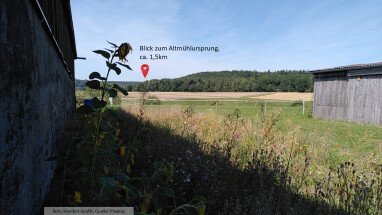 Der Ursprung der Altmühl ist ca. 1,5km entf.