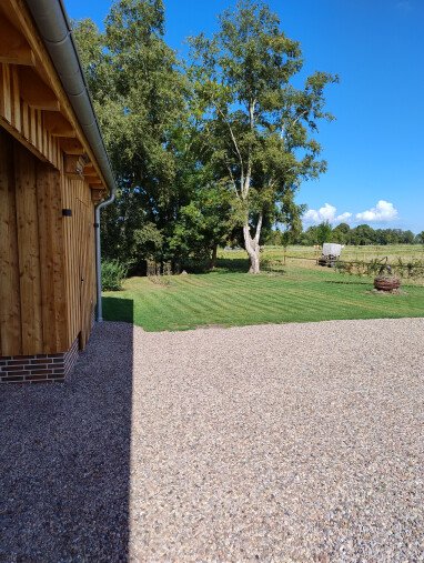 Blick Richtung Stellplatz 