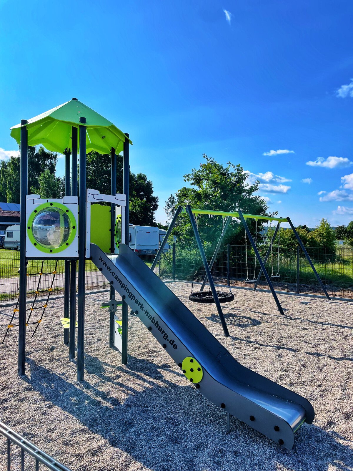 Campingpark Nabburg Spielplatz direkt am Platz
