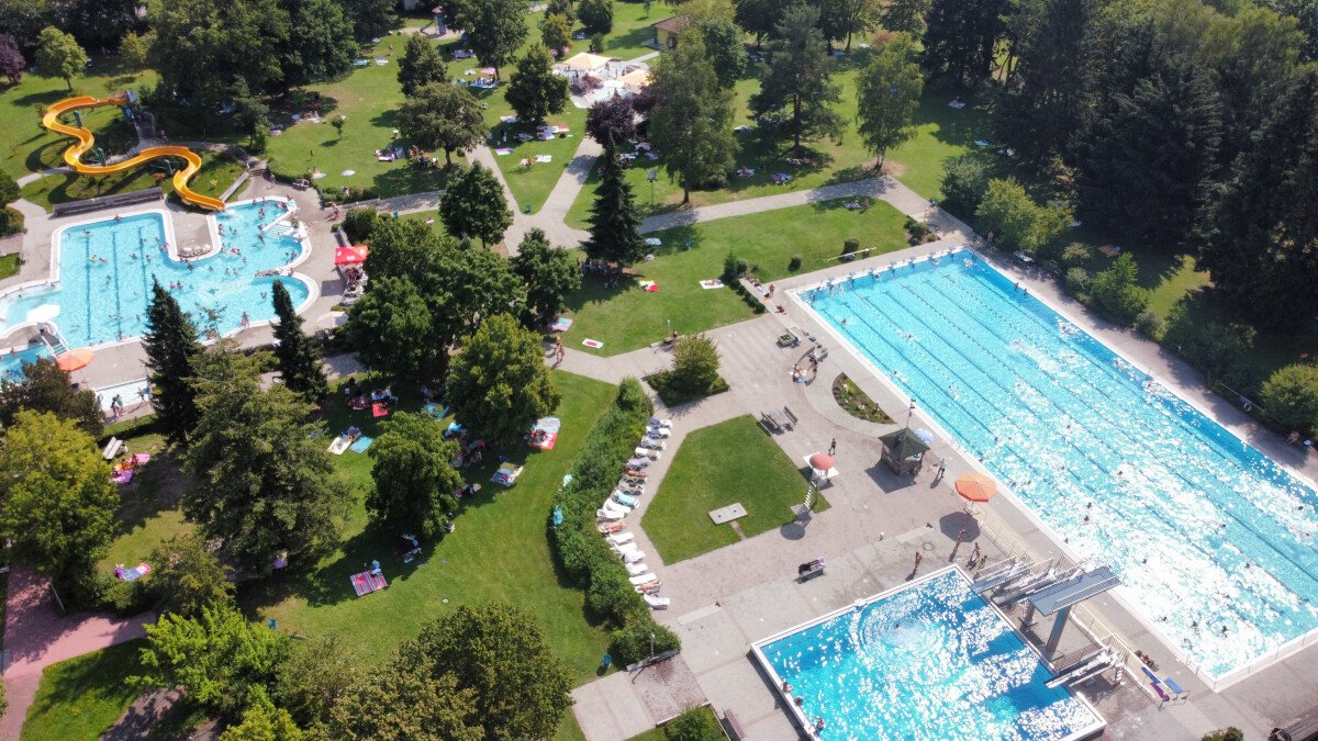 Freibad Perschen direkt nebenan (gegen Gebühr)