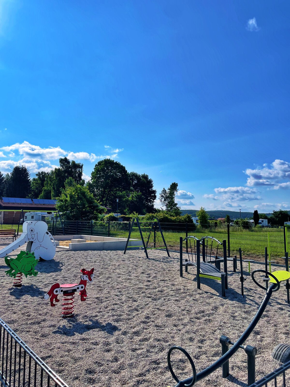 Campingpark Nabburg Spielplatz direkt am Platz