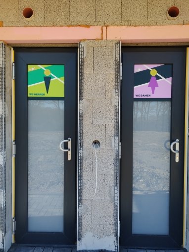 WC- H und WC- D (Außenputz folgt im Frühling)