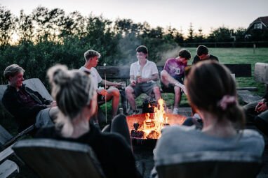 Lagerfeuer Hygge Lake