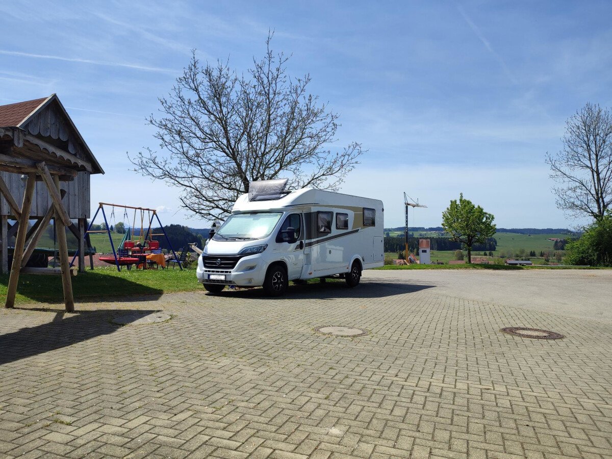 Befestigter Stellplatz