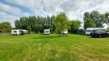 Blick über den Campingplatz