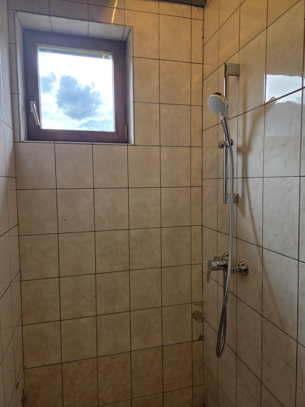 Dusche im Stall