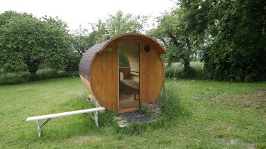 Die Sauna im Garten