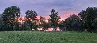 Sonnenuntergang am See
