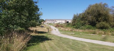 Den weg von oben zum Stellplatz