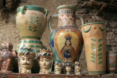Burgio, die Keramik
Burgio, le ceramiche